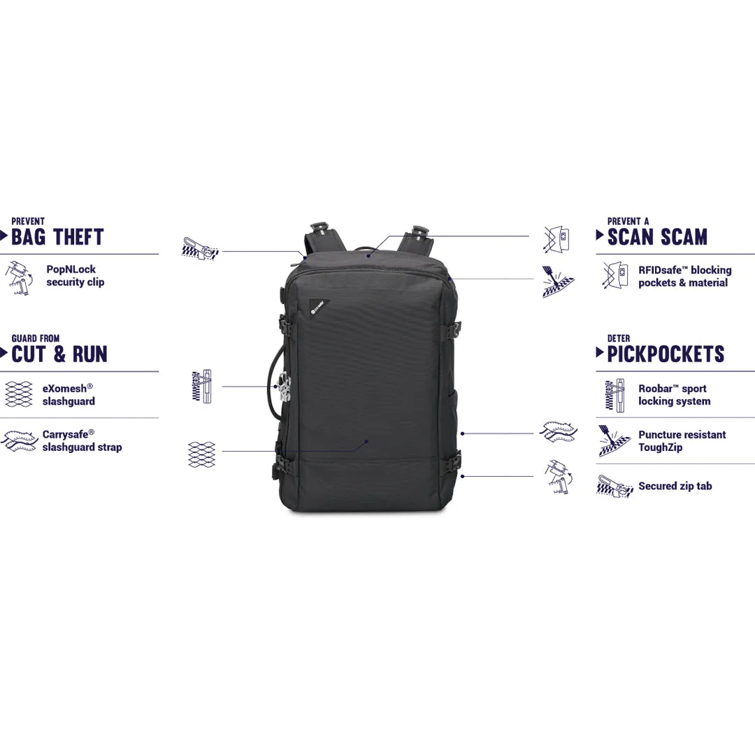 澳洲 Pacsafe 60310 Vibe 40L Anti-Theft Carry-On Backpack 防盜背囊