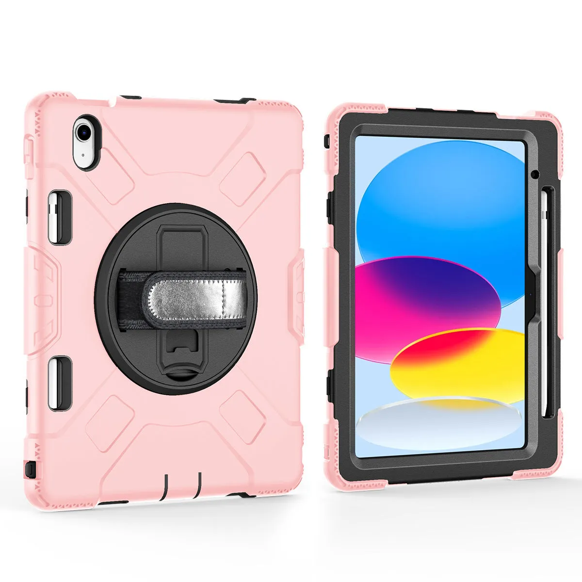 10.9 Inch IPad Case With 360° Swivel Stand And Handle For iPad 10th Generation