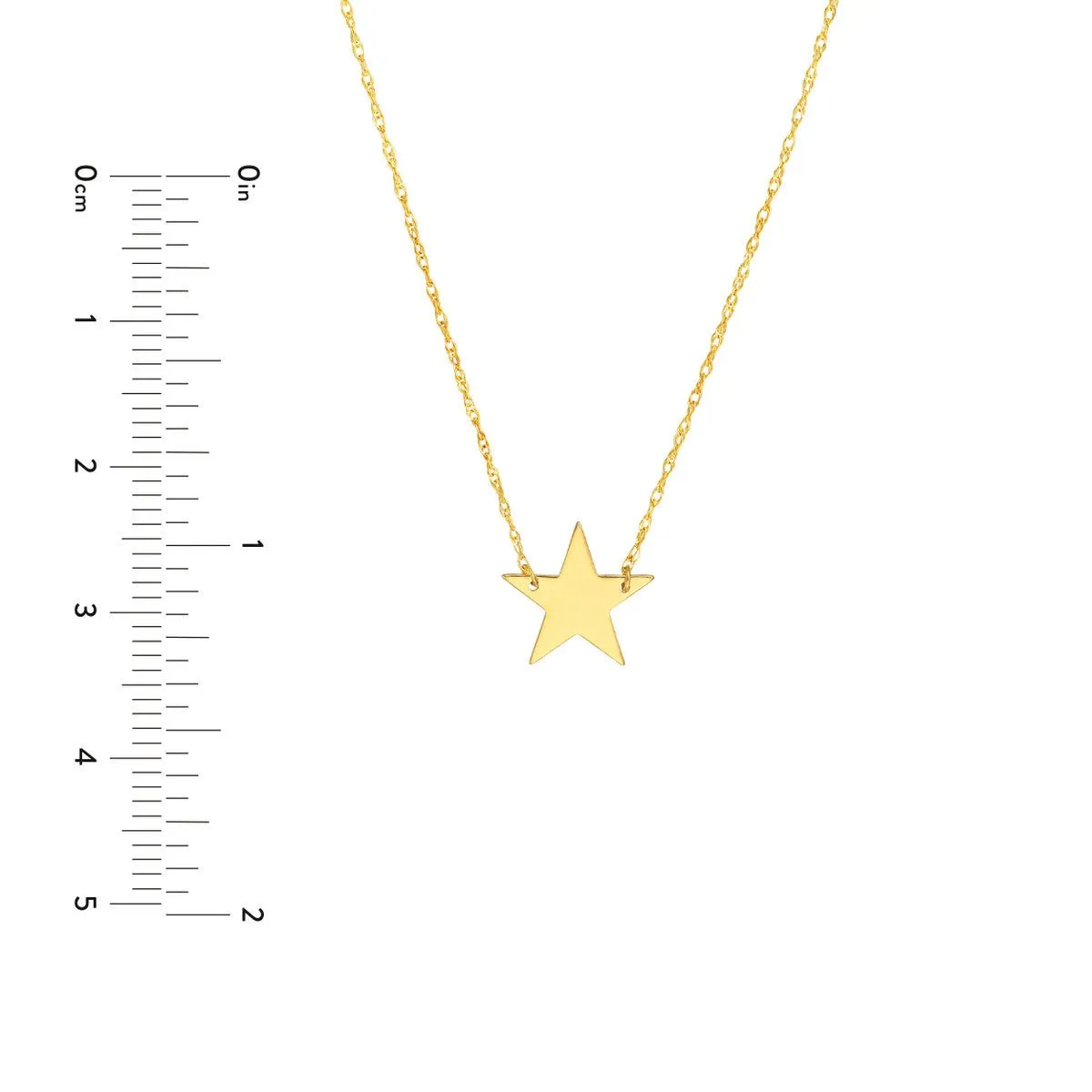 14K Yellow Gold So You Mini Star Adjustable Necklace