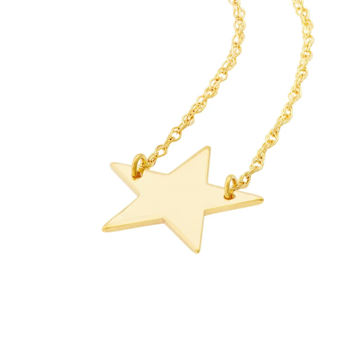 14K Yellow Gold So You Mini Star Adjustable Necklace