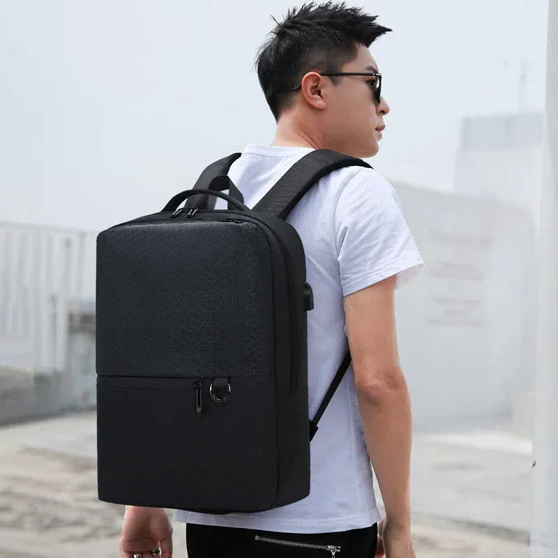 20-35L Urban Casual Business Backpack with 15.6 inch Laptop Compartment, Waterproof, Breathable, Lightweight, Anti-theft and Shockproof