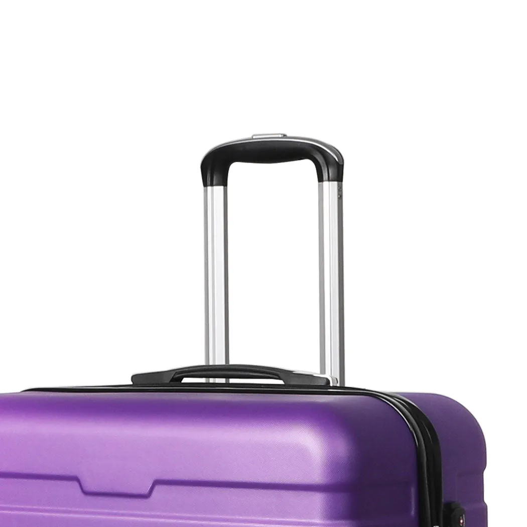 20" Carry On Luggage Case - Purple