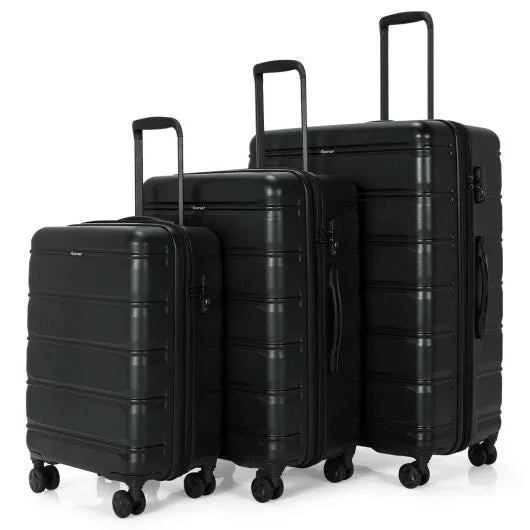 3 Piece Luggage Set with TSA Lock