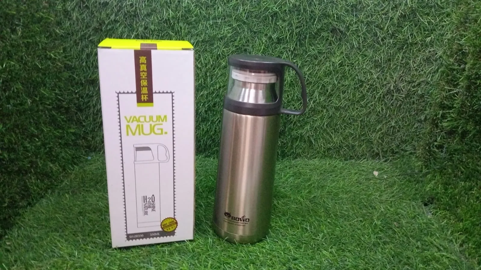 6959 Stainless Steel Thermos Water Bottle | 24 Hours Hot and Cold | Easy to Carry | Rust & Leak Proof | Tea | Coffee | Office| Gym | Home (350ml)