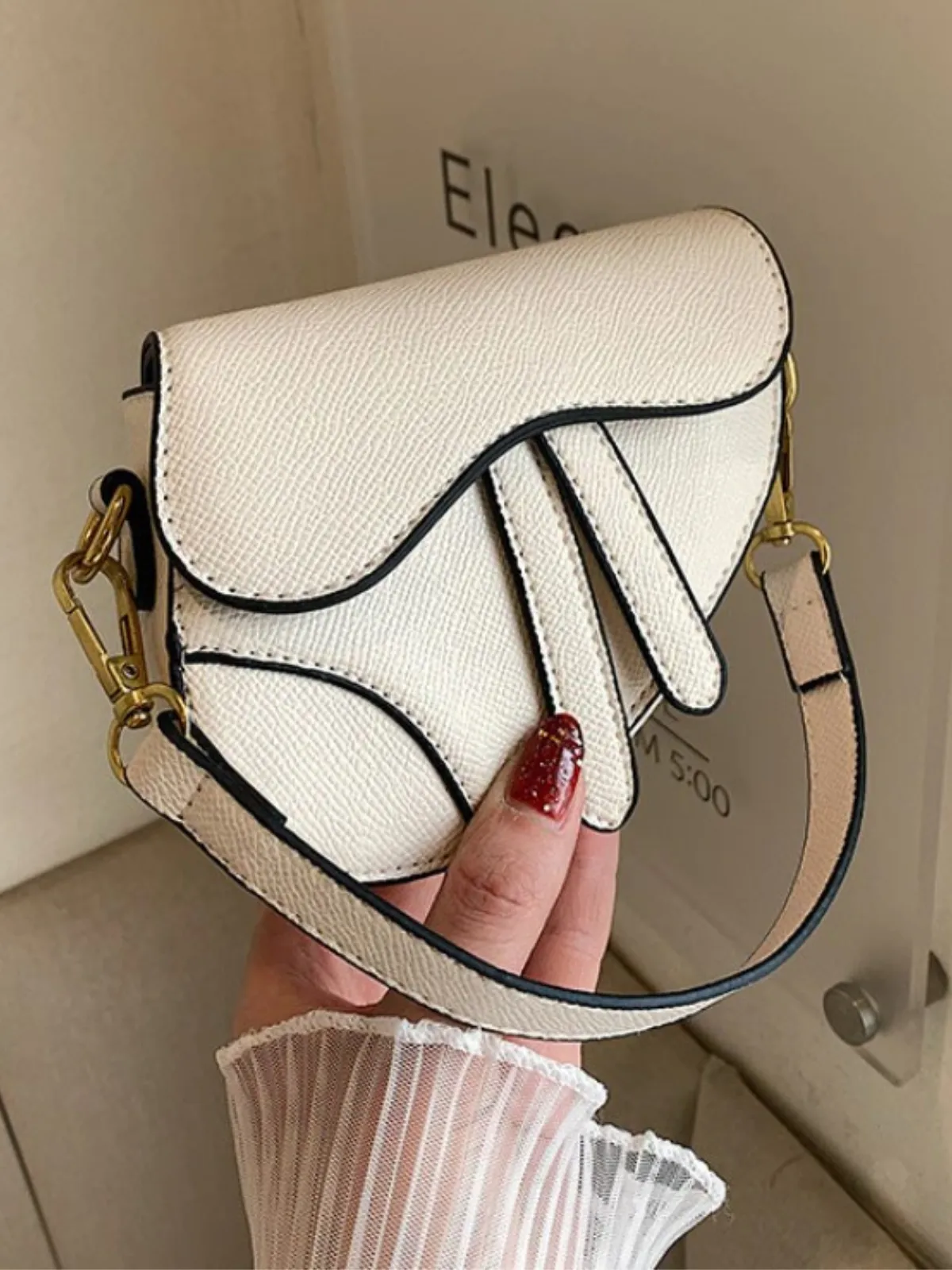 A-List Influencer Mini Saddle Bag