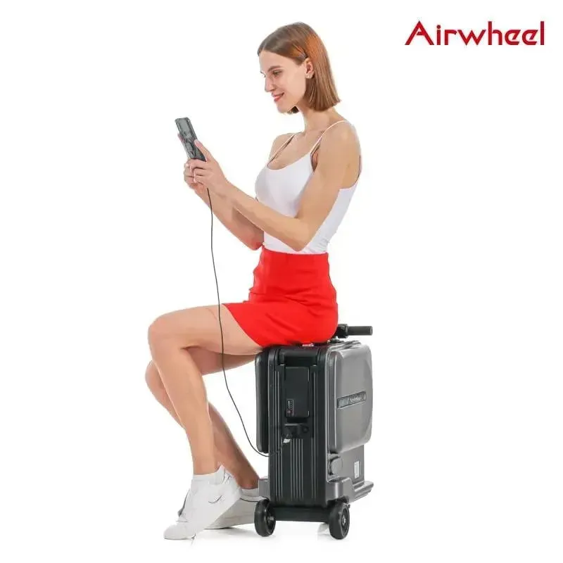 Airwheel SE3 Mini T- Smart Rideable Luggage for Modern Travelers