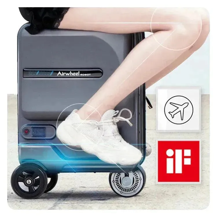 Airwheel SE3 Mini T- Smart Rideable Luggage for Modern Travelers