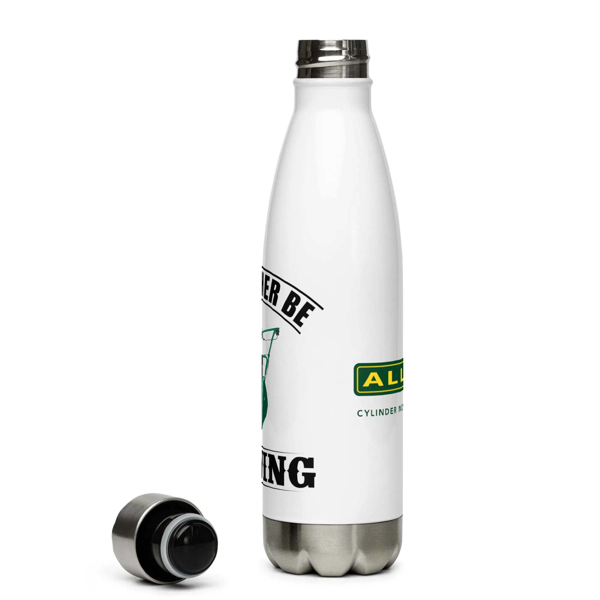 ALLETT 'I'd Rather Be Mowing' Stainless Steel Water Bottle