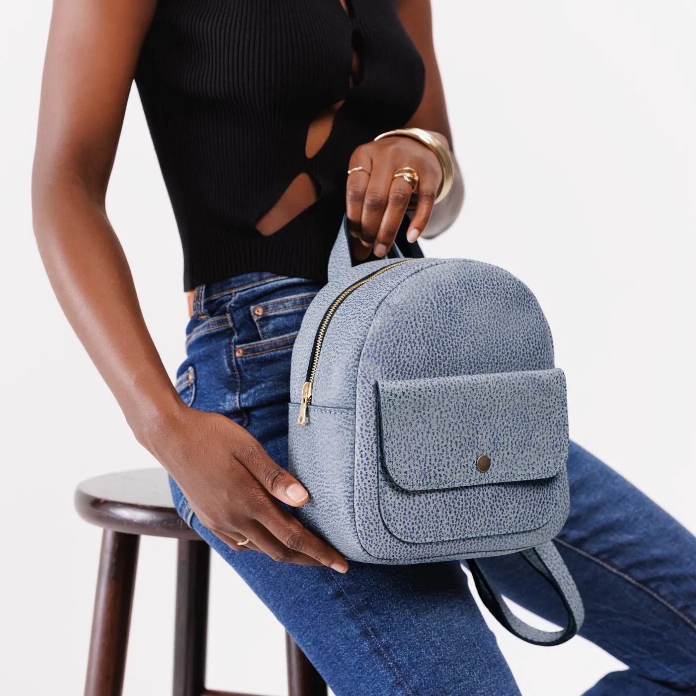 'Almost Perfect' Snap Mini Backpack