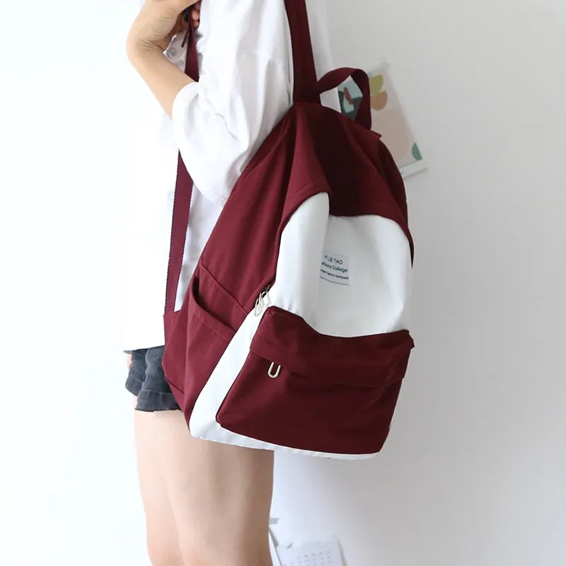 Anti Theft Backpack Female Schoolbag Women Backpack Leisure Travel Backpack College Student Bookbag