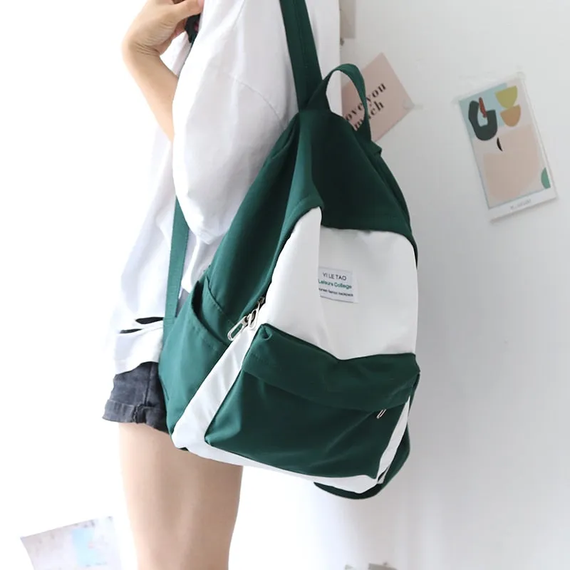 Anti Theft Backpack Female Schoolbag Women Backpack Leisure Travel Backpack College Student Bookbag