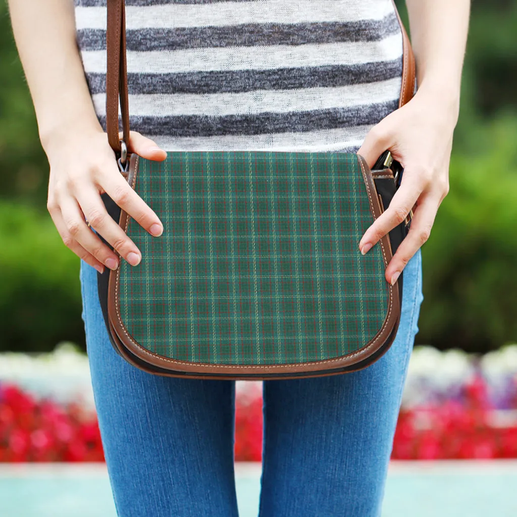 Armagh County Ireland Tartan Saddle Bag