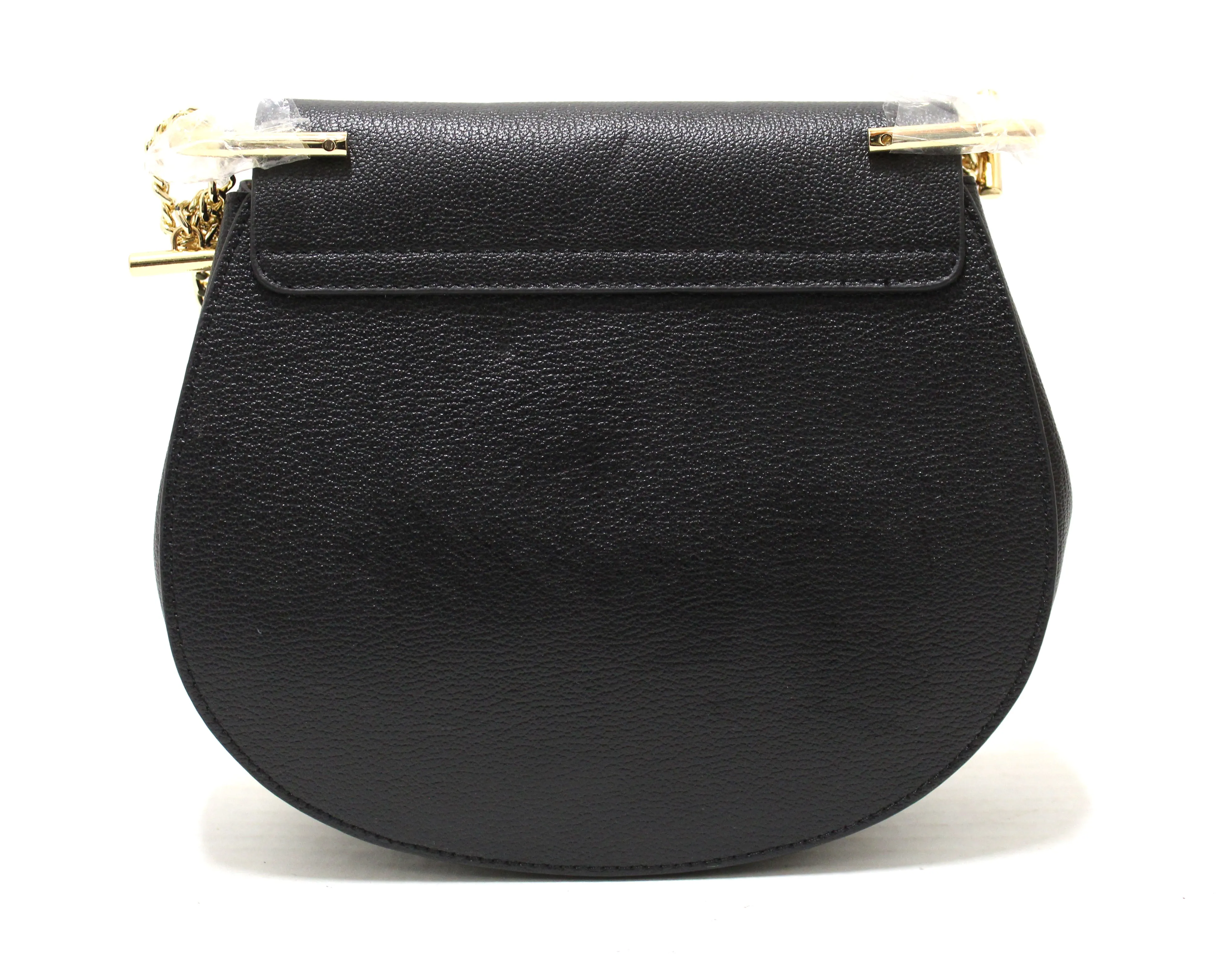 Authentic Chloe Black Drew Leather Shoulder Crossbody Bag