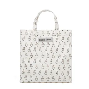 Baa Baa Sheepz Tote Bag Small Sheepz White