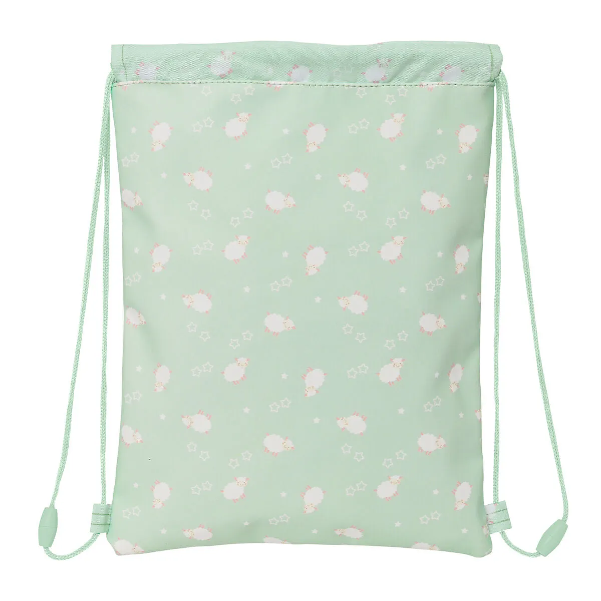 Backpack with Strings Safta Ovejita Green (26 x 34 x 1 cm)