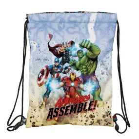 Backpack with Strings The Avengers Forever Multicolour 26 x 34 x 1 cm