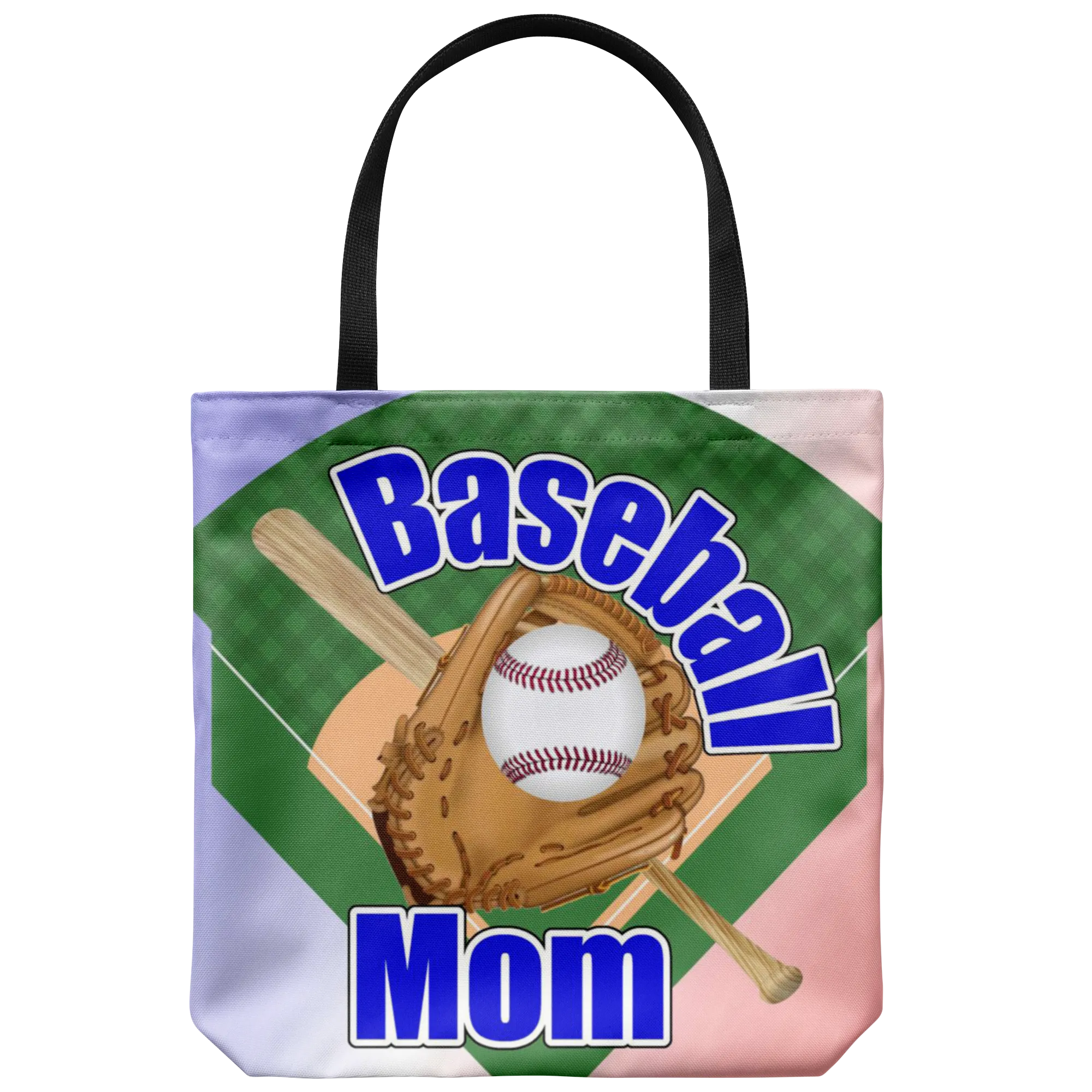 Baseball Mom Tote Bag