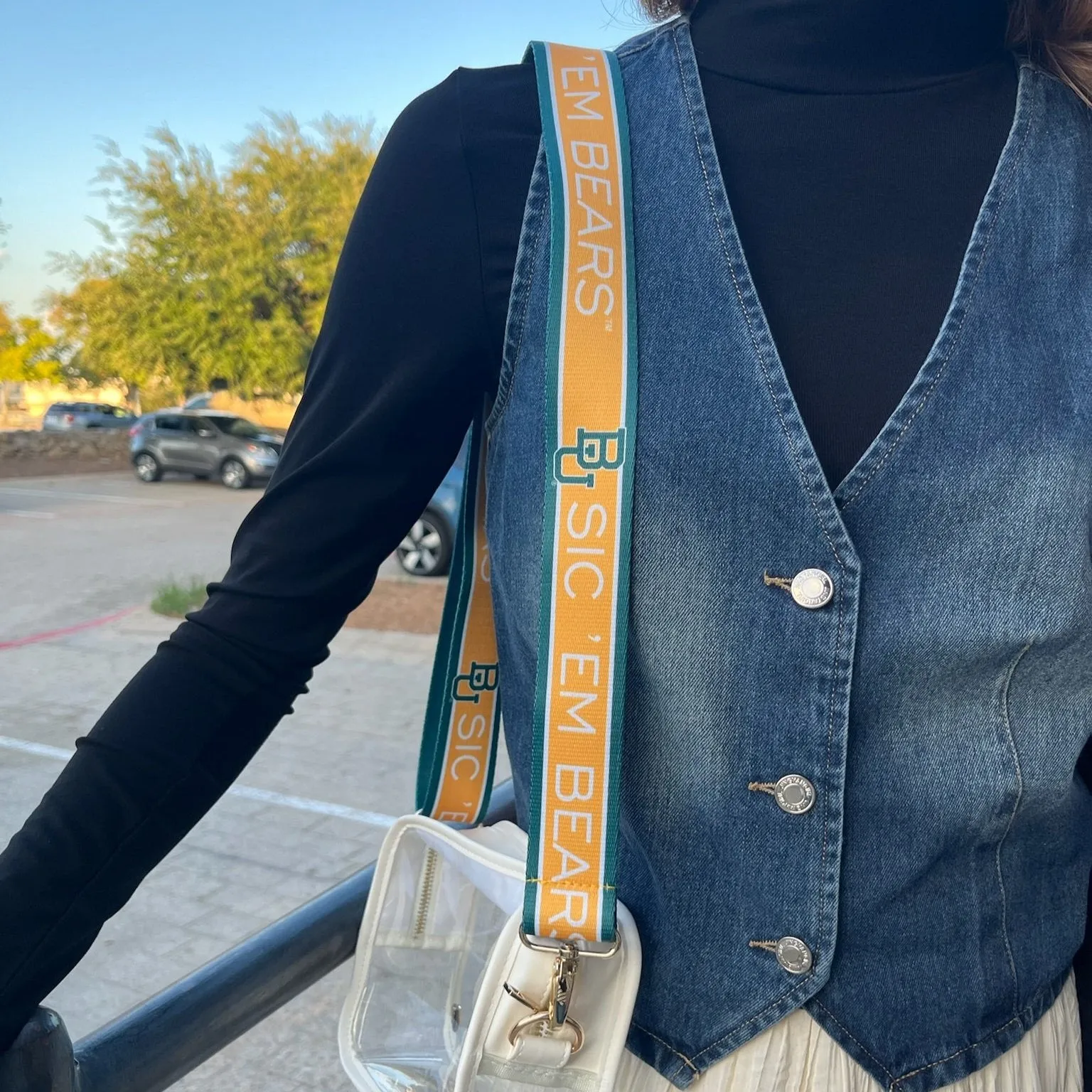 Baylor Sic 'Em Bears Bag Strap