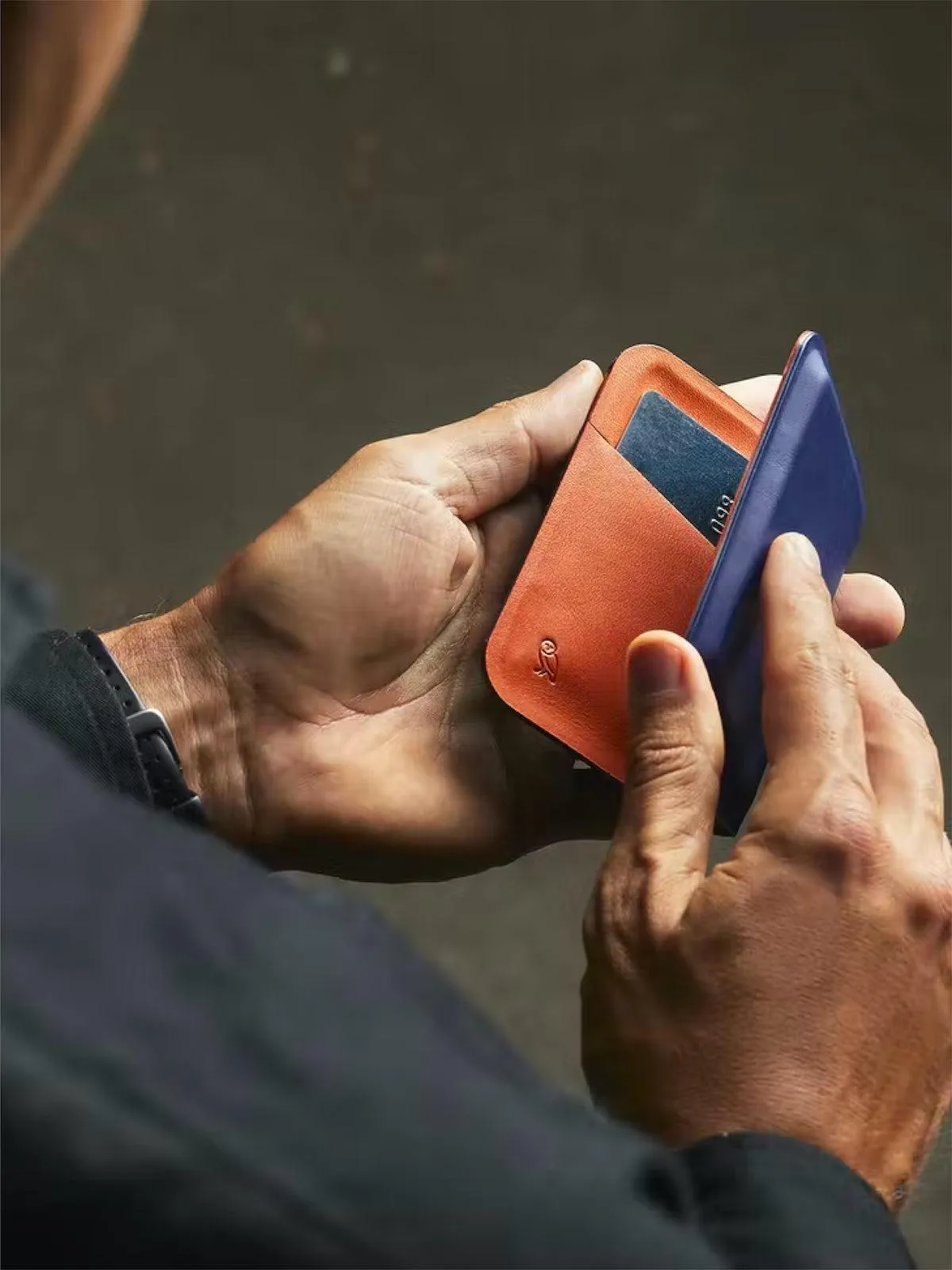 Bellroy APEX Slim Sleeve Wallet Raven RFID