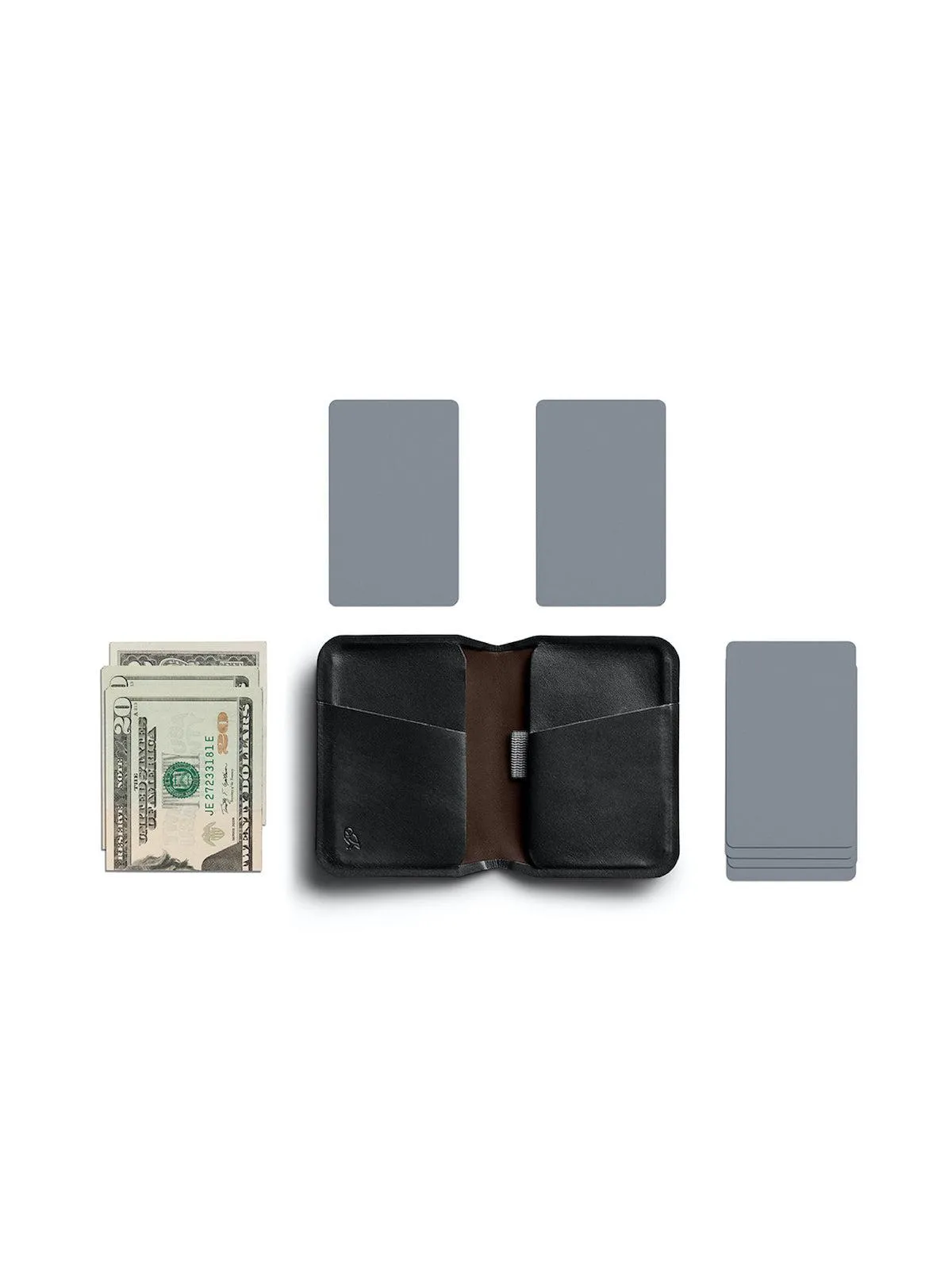 Bellroy APEX Slim Sleeve Wallet Raven RFID