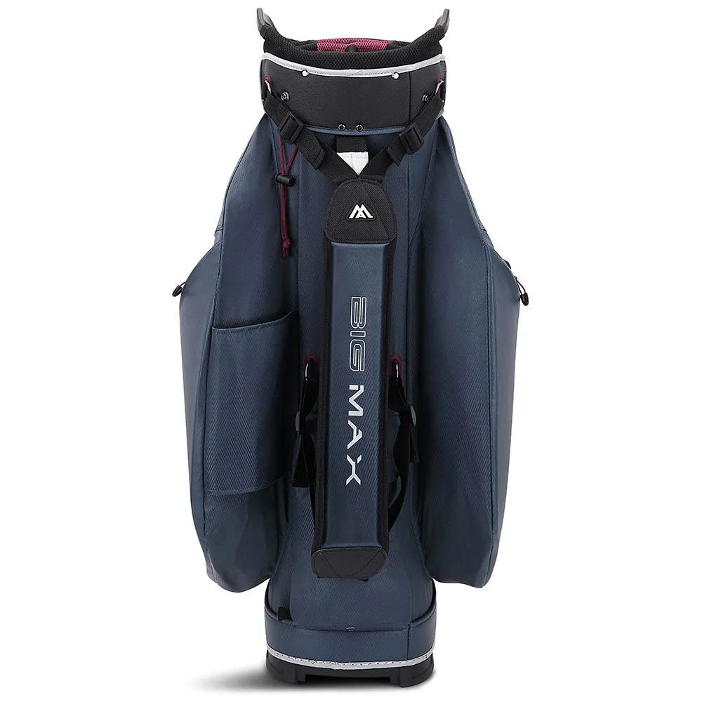 Big Max Dri Lite Tour Cart Bag - White/Blueberry/Merlot