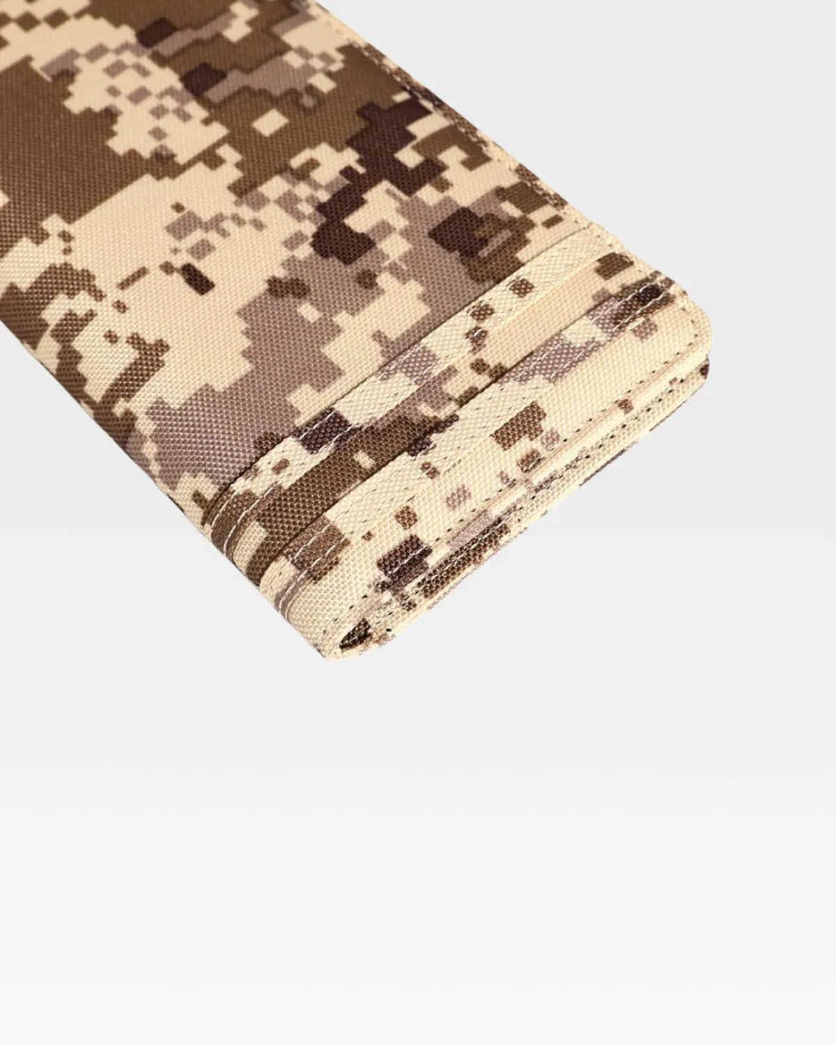 Biker Chain Wallet in Tan Brown Digital Camouflage