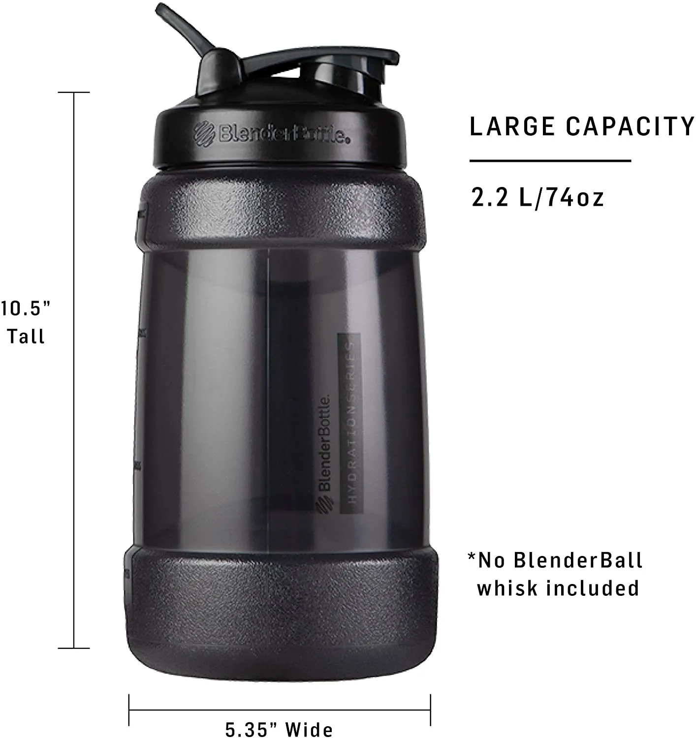 Blender Bottle KODA 2.2L Hydration series, BIG Protein Shaker