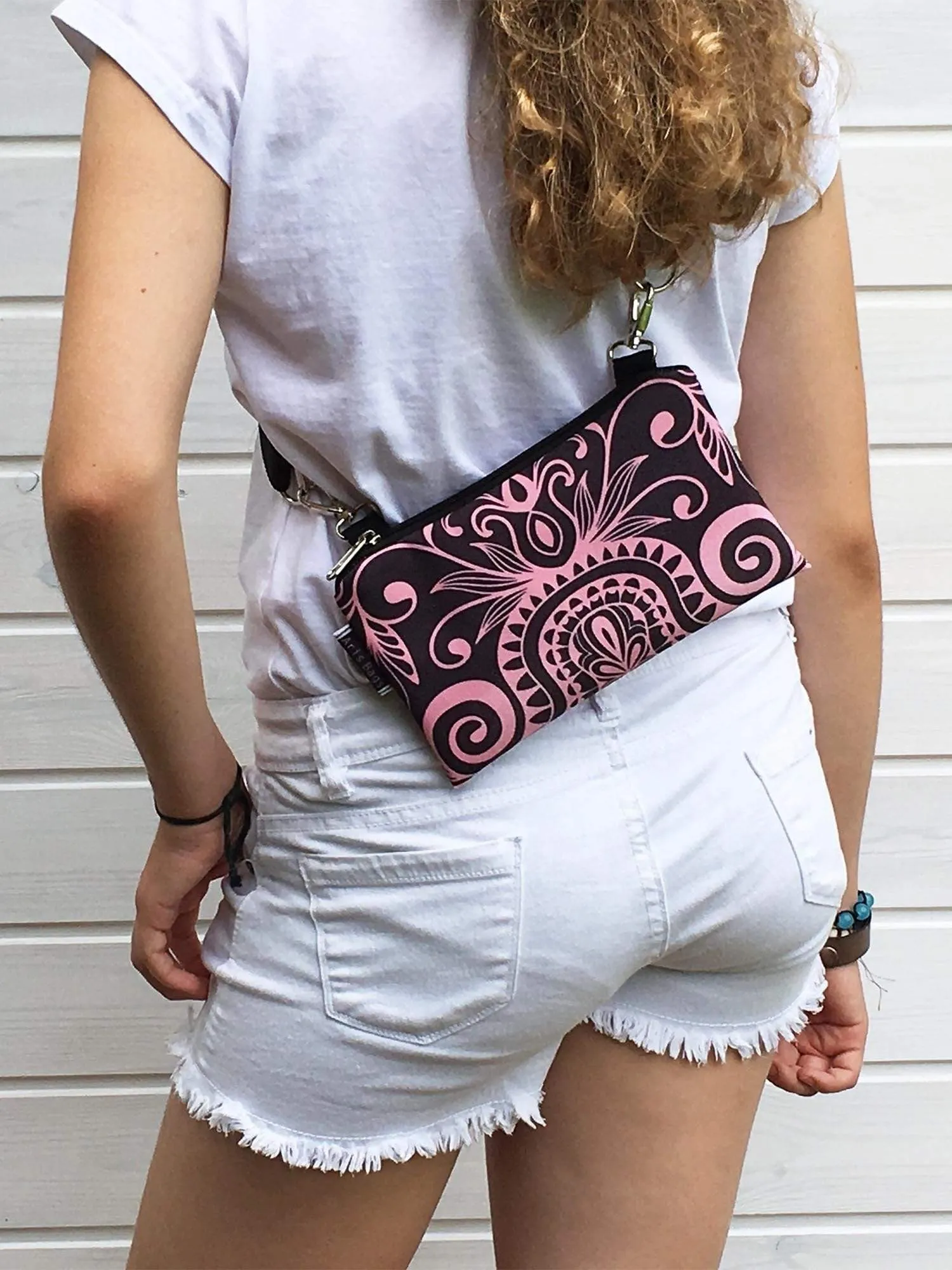 Boho Mandala Fanny Pack, Women Cross Body Bag | Aris Bags