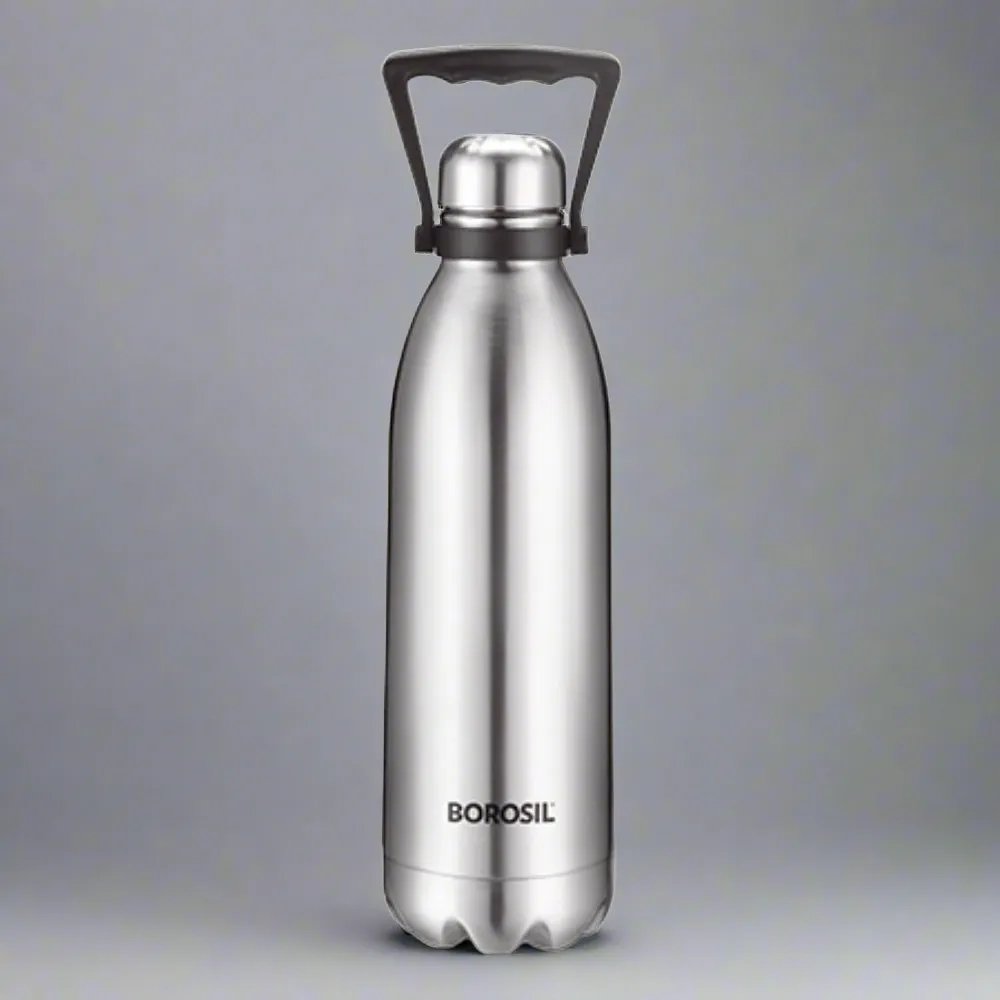 Borosil Bolt Double Wall Bottle (Large Sizes)