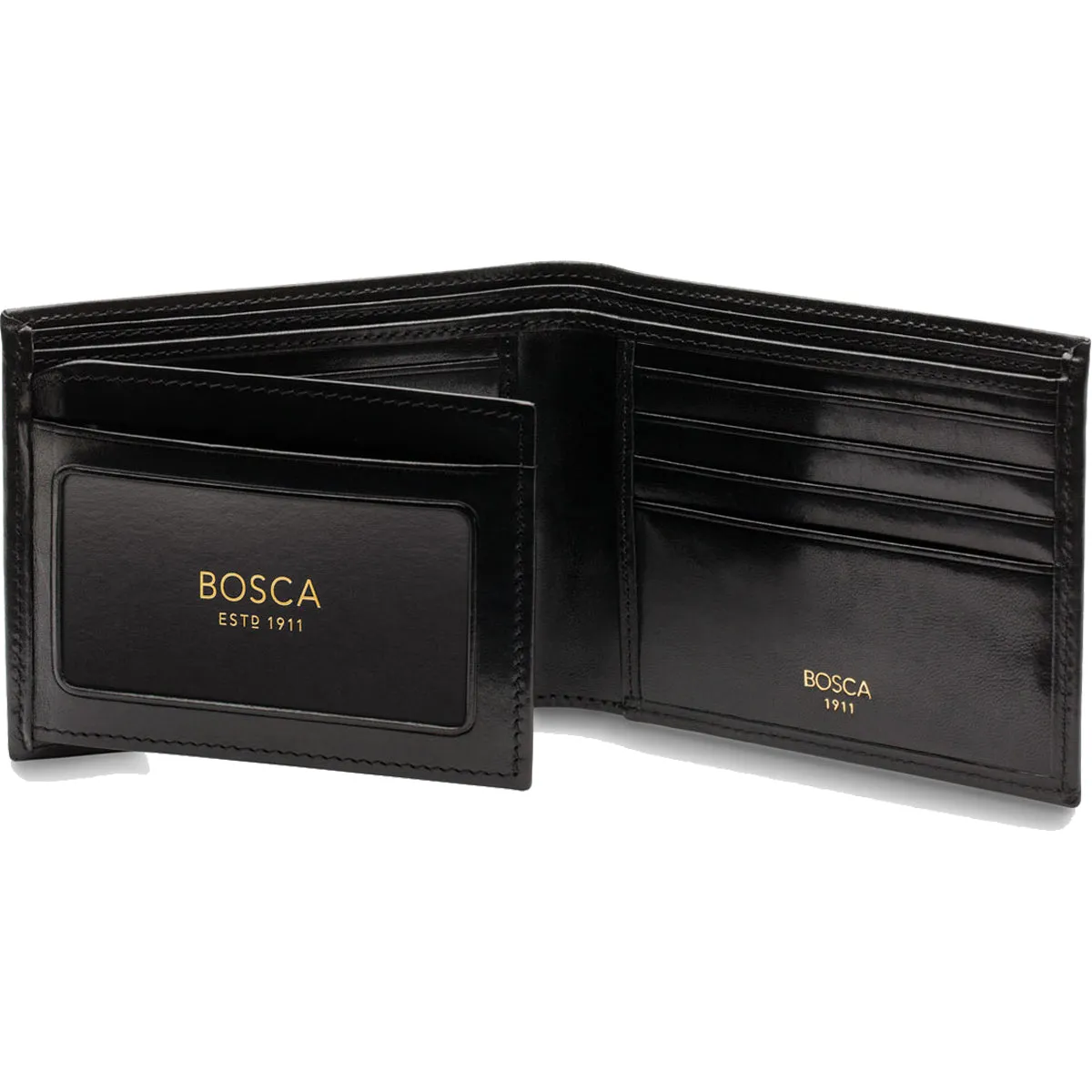 Bosca Old Leather BiFold With Card/ID Flap