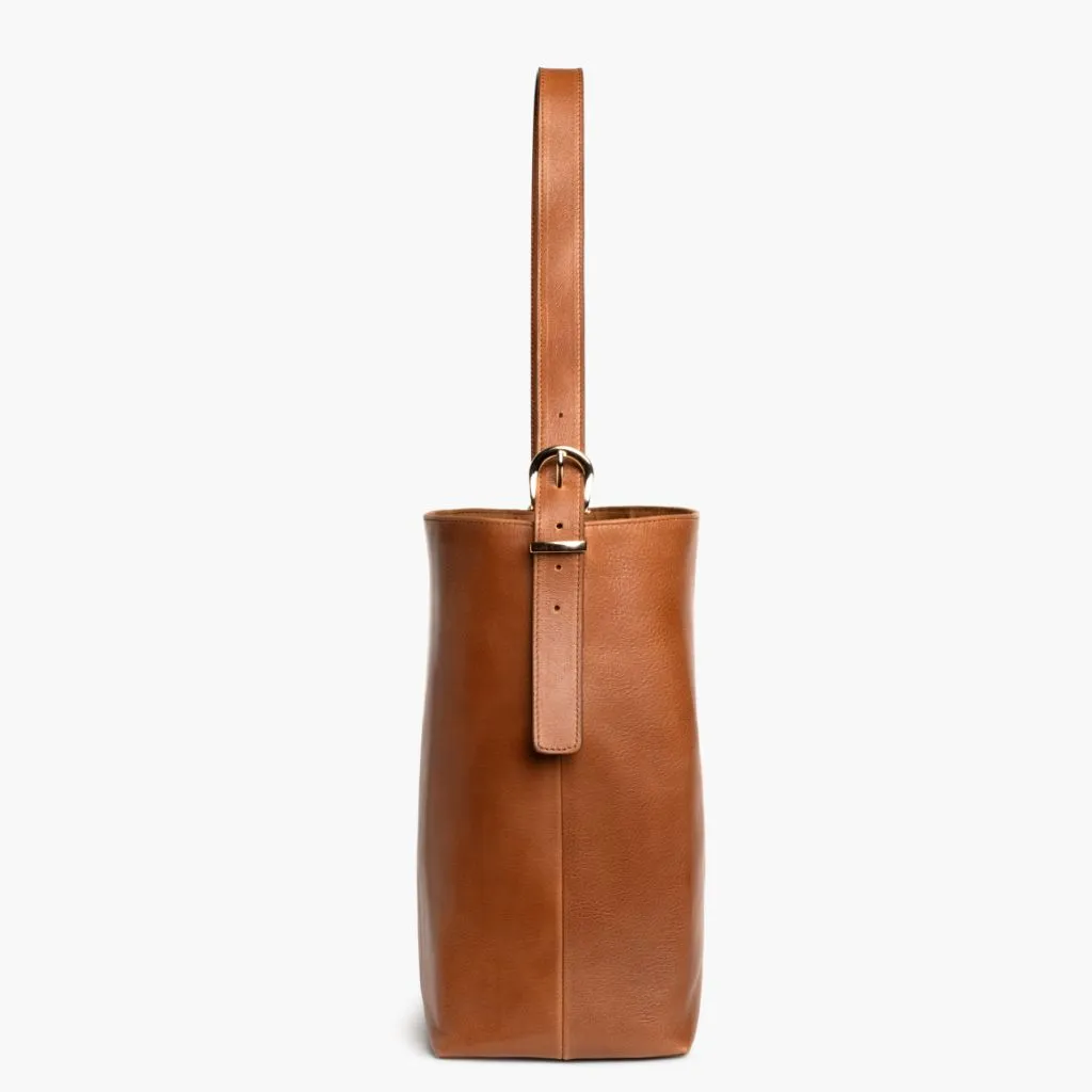 Bucket Bag | Saddle