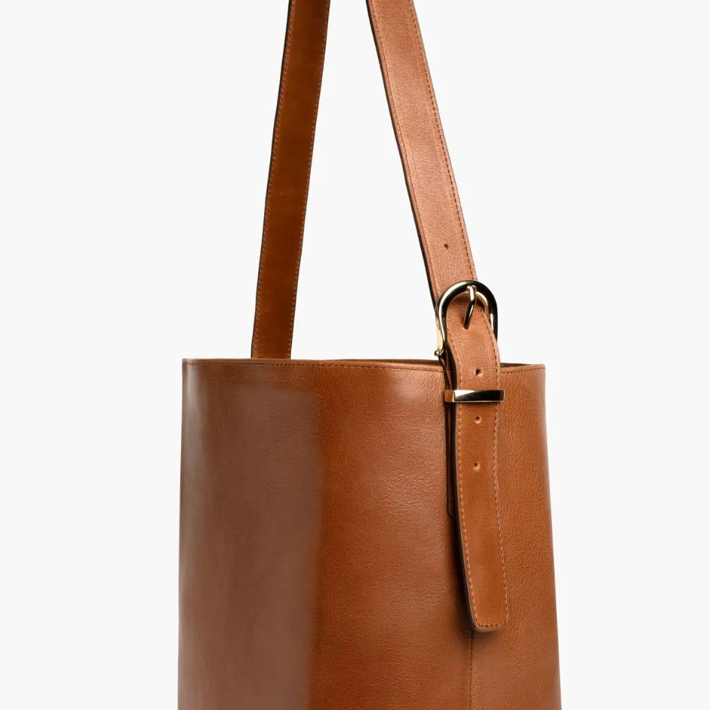 Bucket Bag | Saddle