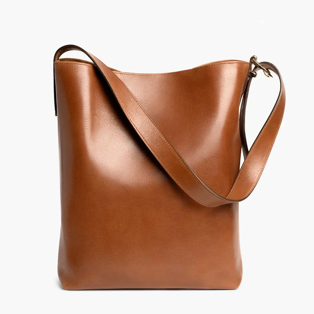 Bucket Bag | Saddle