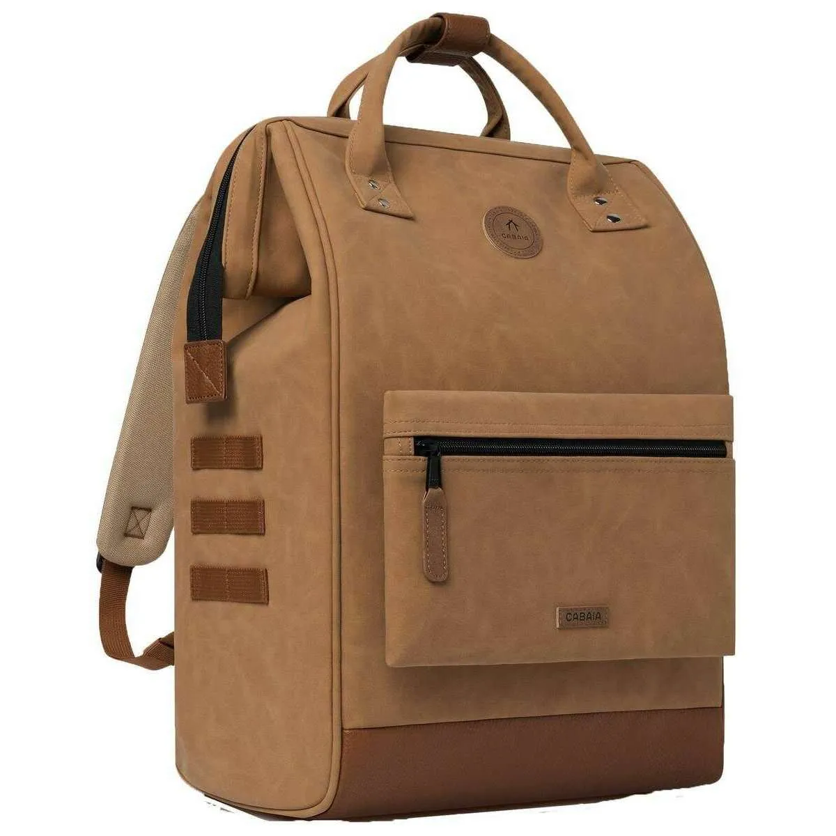 Cabaia Adventurer Vegan Nubuck Large Backpack - Moscou Brown