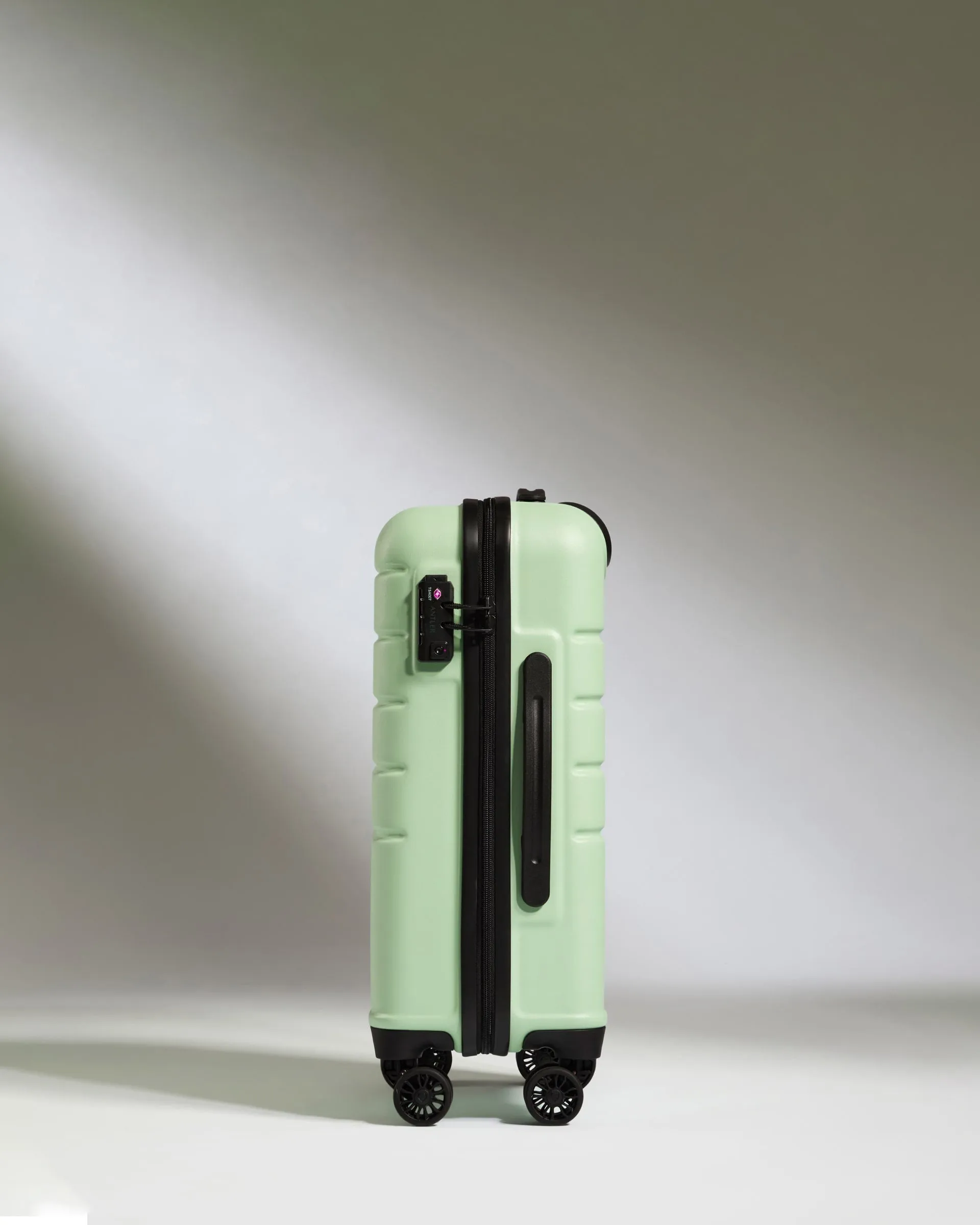 Cabin Suitcase in Aspen Green - Logo