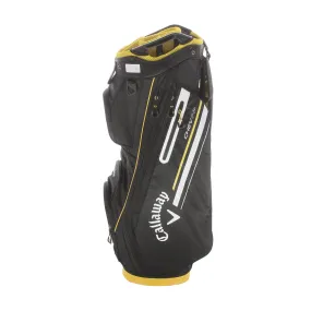 Callaway Chev 14  Cart Bag - Black/Yellow