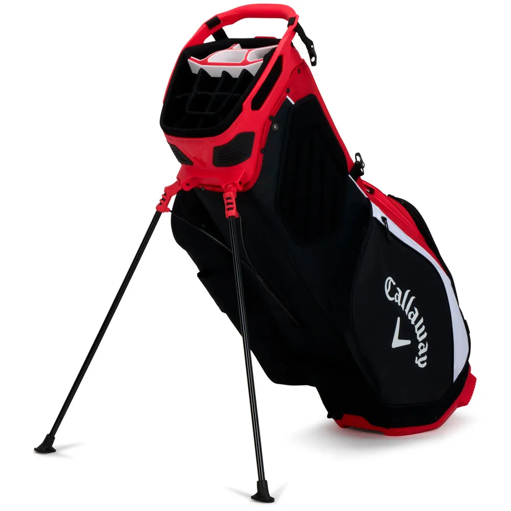 Callaway Fairway 14 Stand Bag - Fire/Black/White