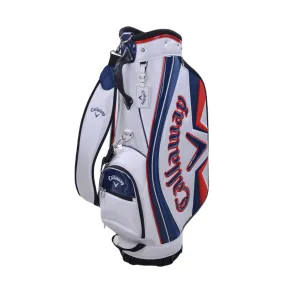 CALLAWAY Sport 9" Cart Bag (White/Navy/Red)