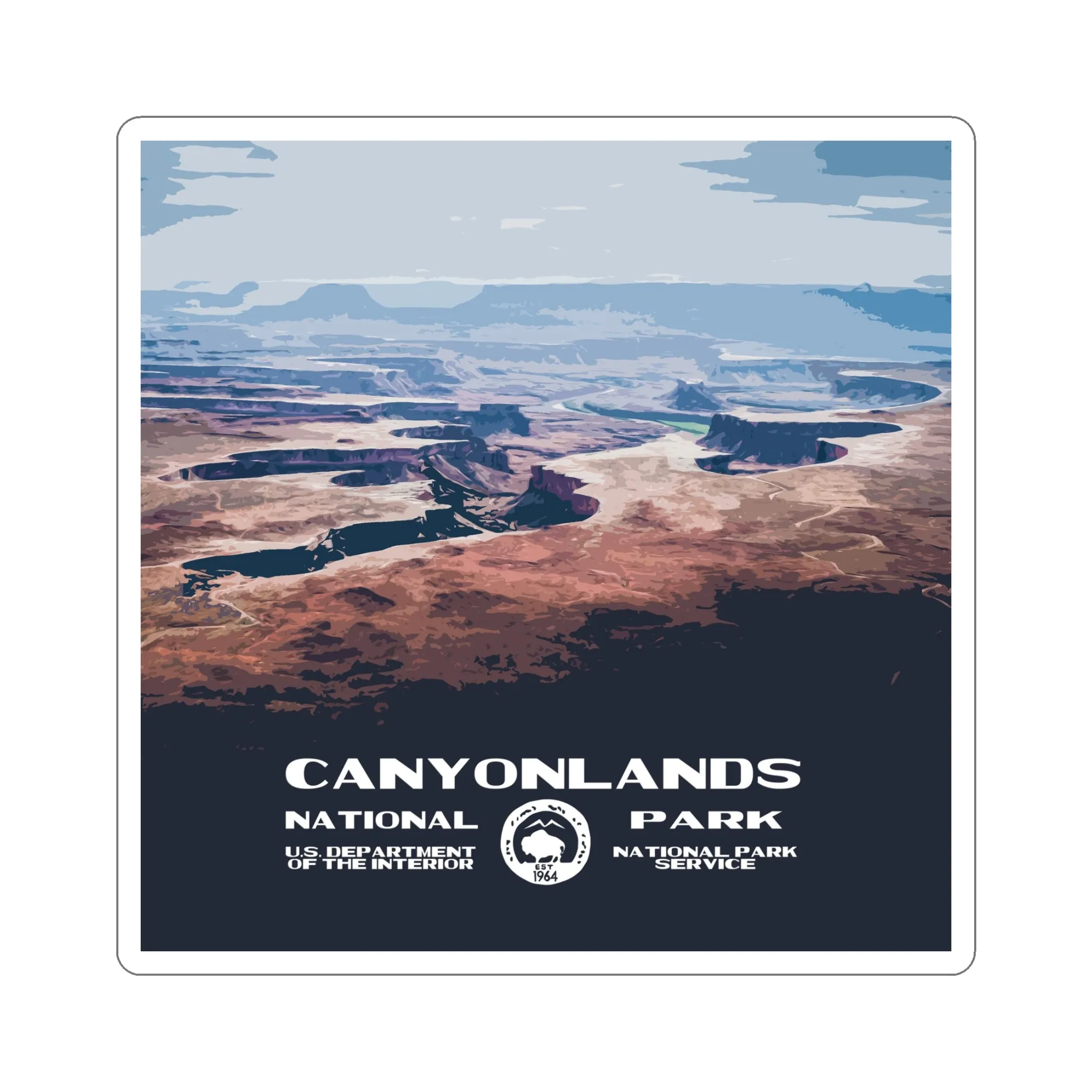 Canyonlands National Park Sticker