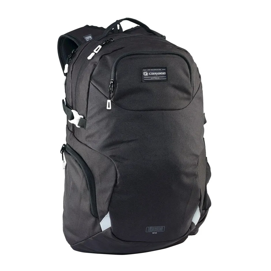 Caribee - Hudson 32L RFID Backpack - Black