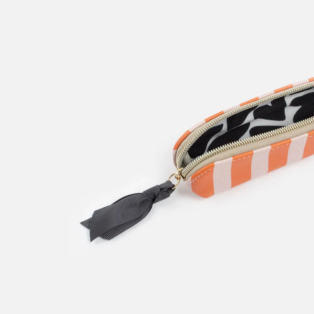 CAROLINE GARDNER PENCIL CASE - STRIPE