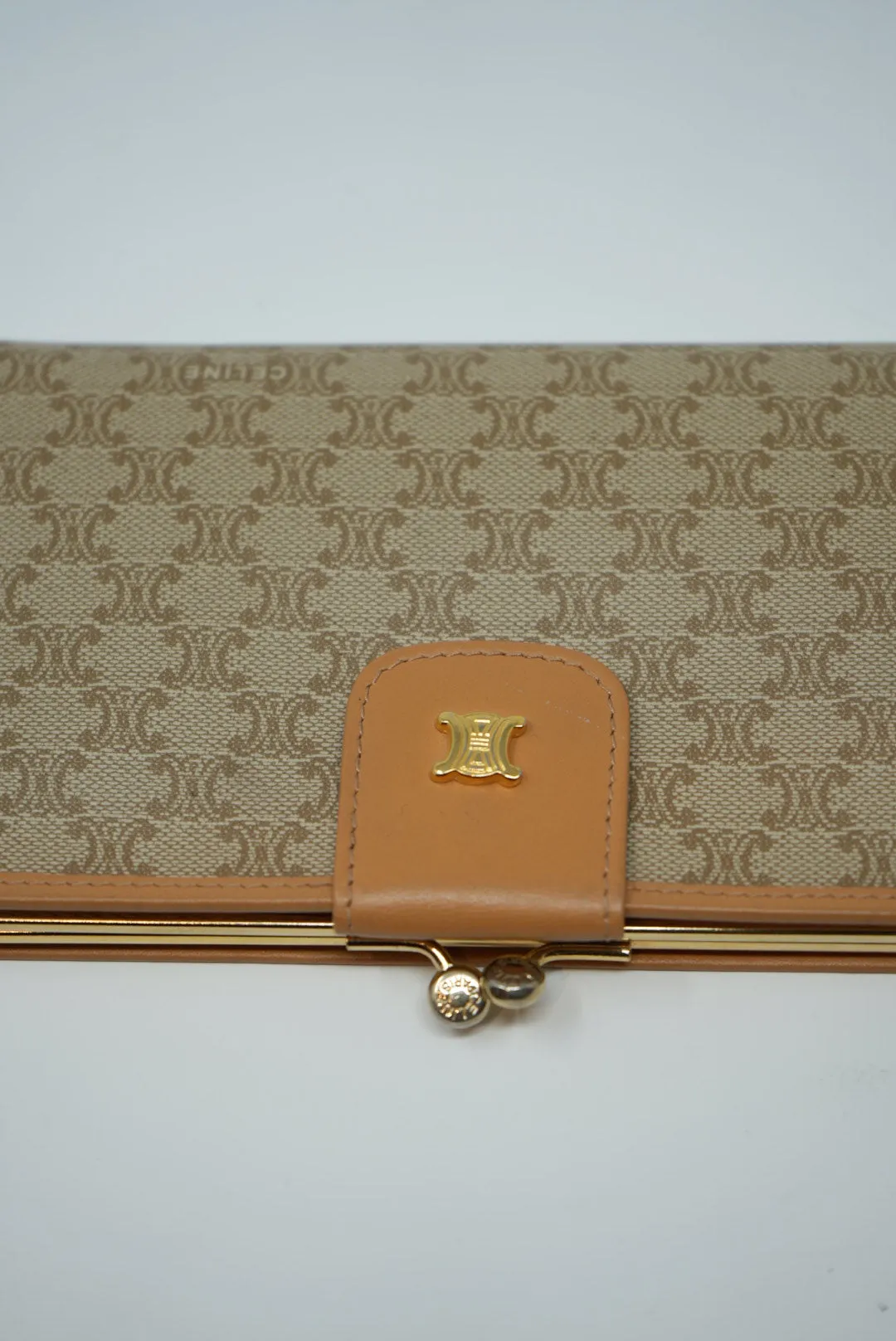 Celine Vintage Triomphe Long Wallet