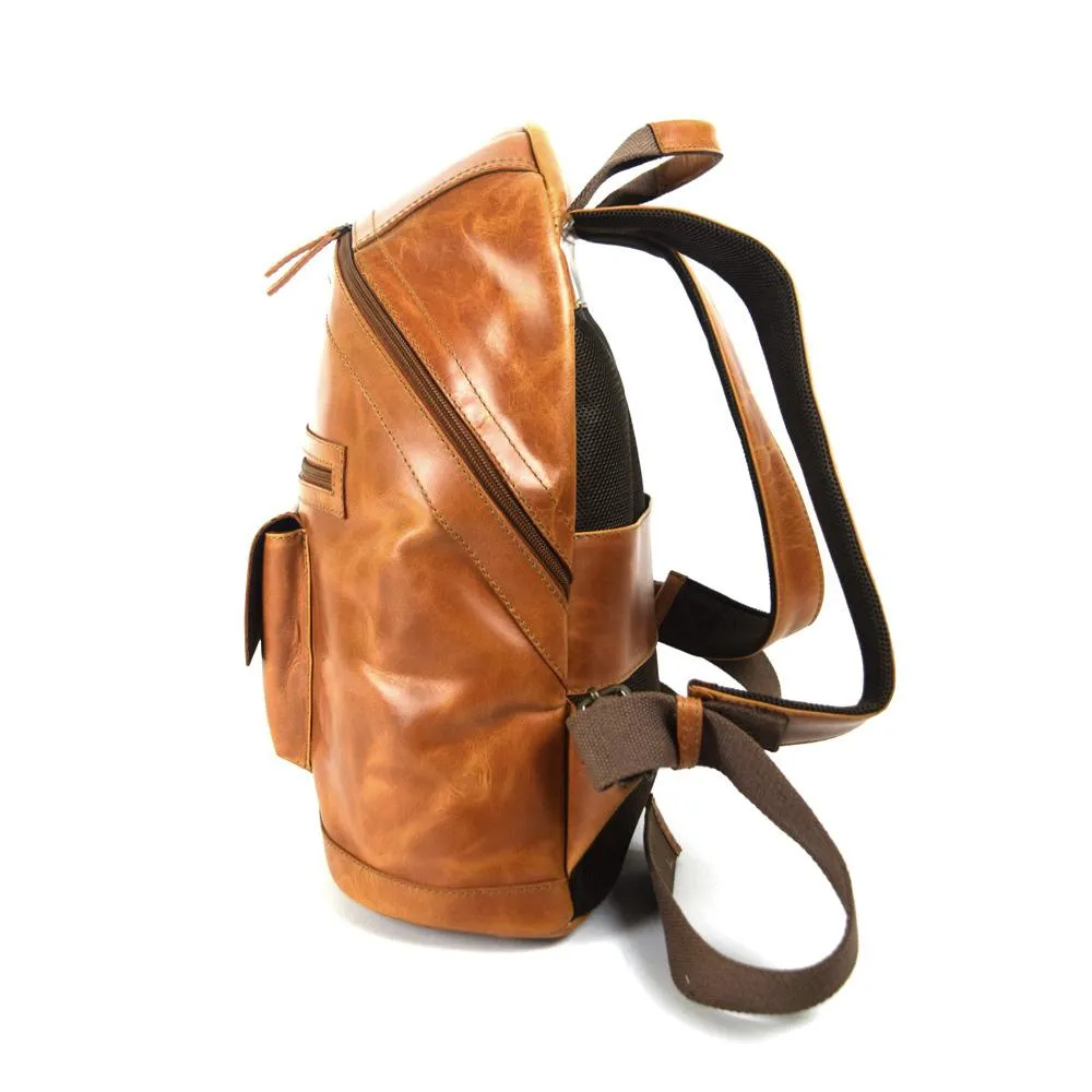 Classic Backpack in Cognac Leather - last unit in display - FINAL SALE no exchange - one of our best sellers!!