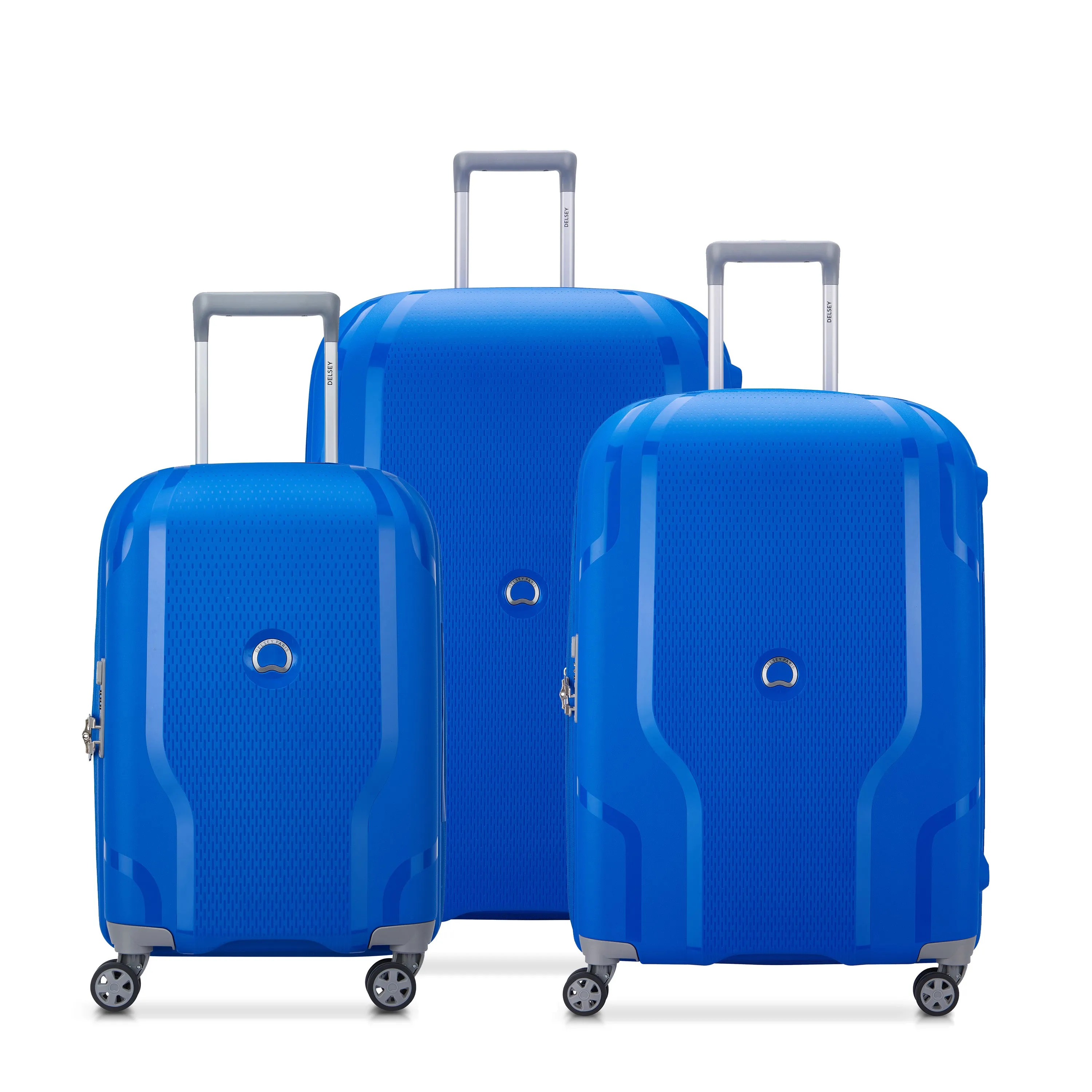 CLAVEL - Set 3 Suitcases (L Ext.-83cm) (L Ext.-70cm) (S Ext.-55cm)