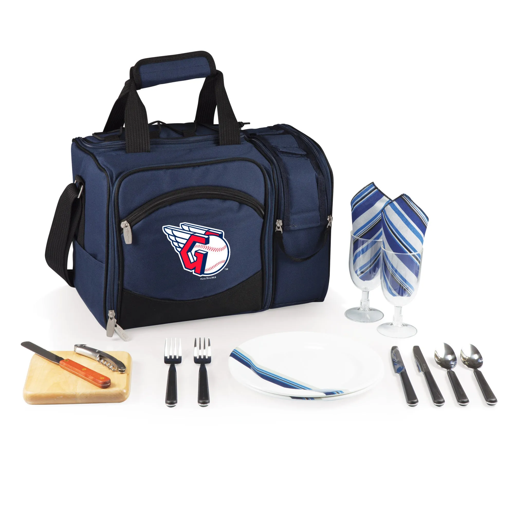 Cleveland Guardians - Malibu Picnic Basket Cooler