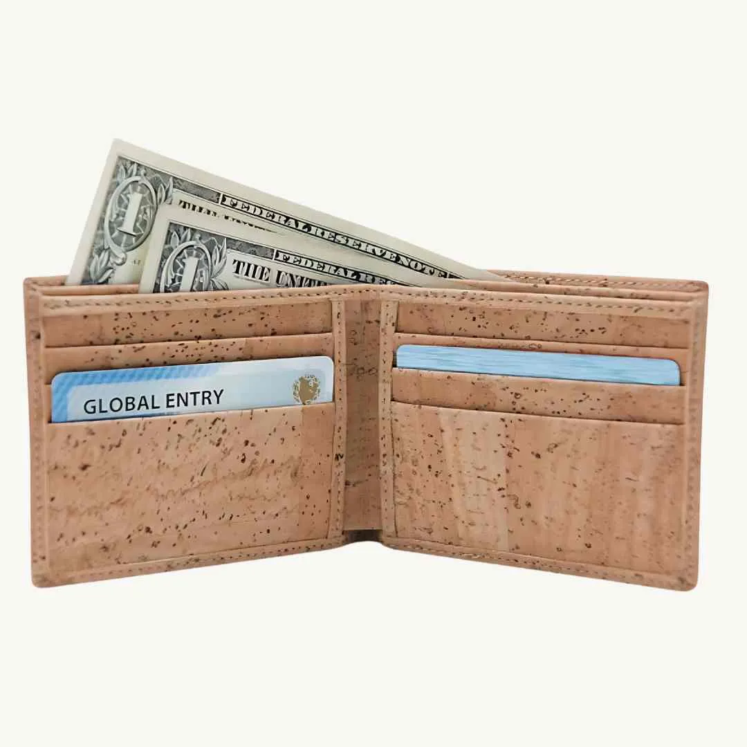 Cork Leather Wallet