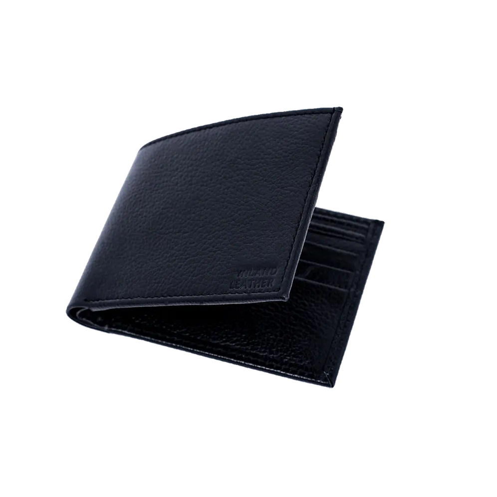 Credit Card Holder Passcase Leather Wallet