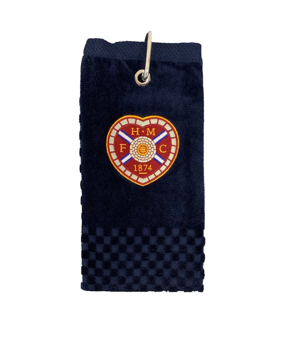 Cross Tri-Fold Navy Golf Towel