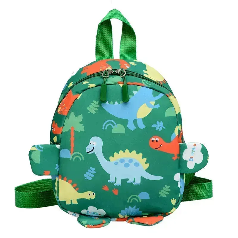 Cute Fashion Cartoon Little Dinosaur Children's Backpack Kindergarten Preschool School Backpack for Kids.