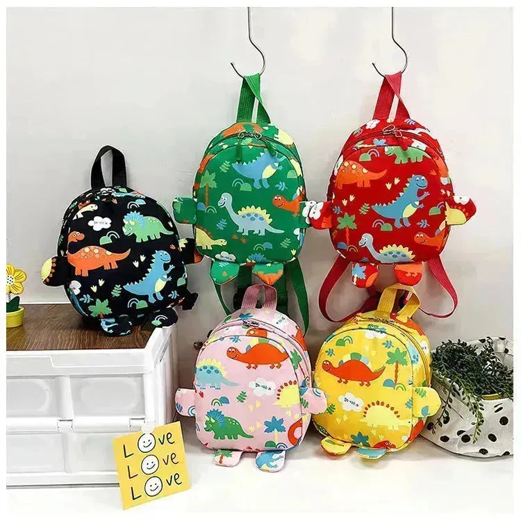 Cute Fashion Cartoon Little Dinosaur Children's Backpack Kindergarten Preschool School Backpack for Kids.